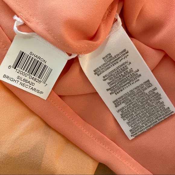 BCBGMAXAZRIA Sharon dress in Bright Nectar - Picture 7 of 7